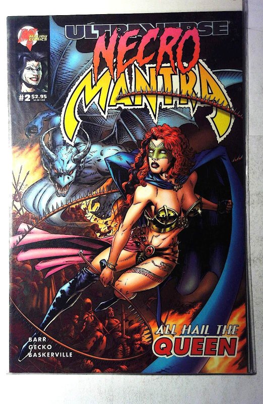 Lord Pumpkin/Necromantra #2 (1995), raw, ungraded comic book — front cover