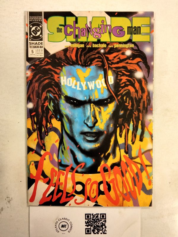Shade the Changing Man #5 (DC Comics, 1978), raw comic book in NM condition — front cover