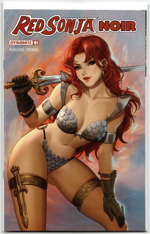 Red Sonja Noir One-Shot (2025) Red Sonja (Dynamite Entertainment, 2025), raw, ungraded comic book — front cover