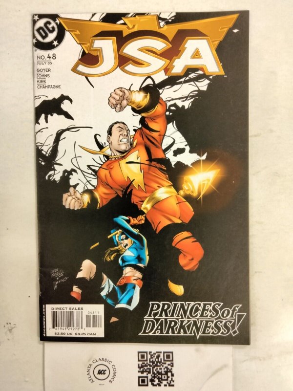 JSA #48 (DC Comics), raw comic book in NM condition — front cover