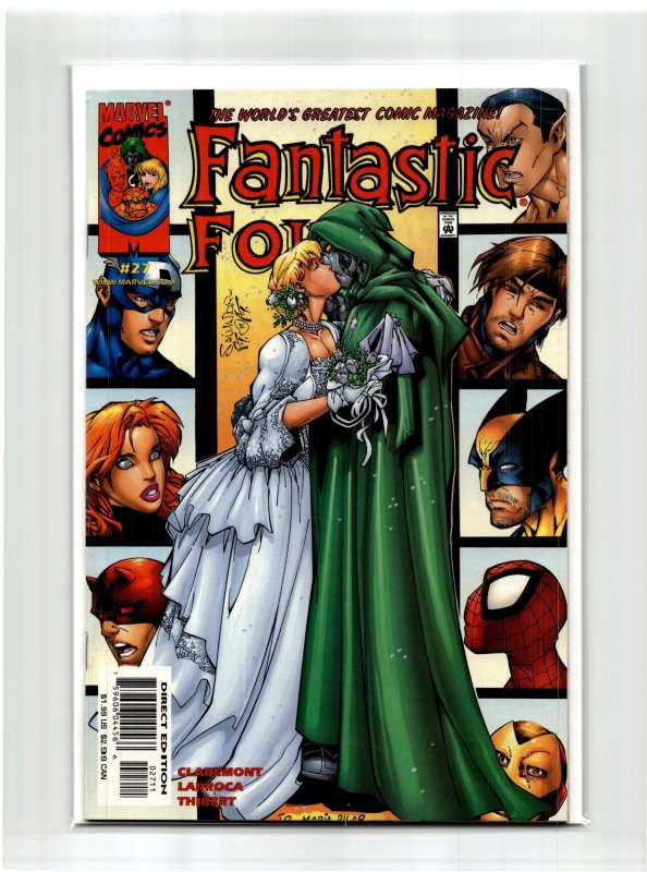 Fantastic Four #27 (Marvel Comics, 2000), raw, ungraded comic book — front cover