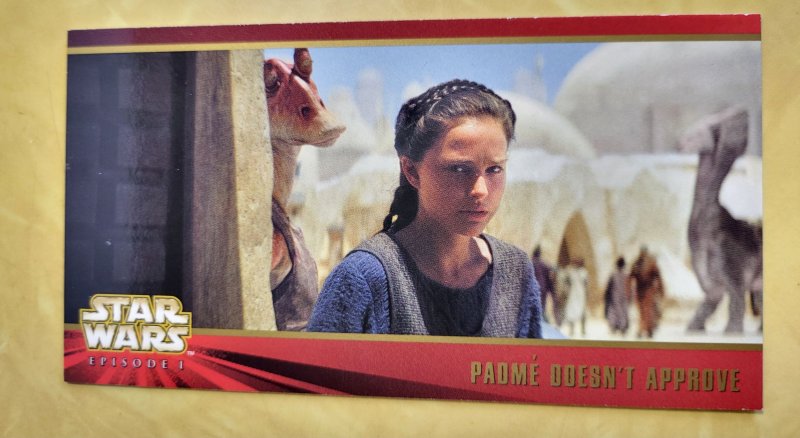1999 Star Wars Episode I Widescreen #35 (1999), raw, ungraded comic book — front cover