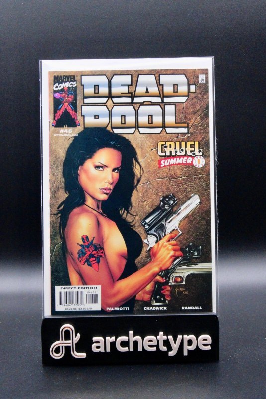 Deadpool #46 (Marvel Comics, 2000), raw, ungraded comic book — front cover