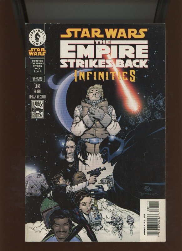 Star Wars: Infinities - the Empire Strikes Back #1 (2002), raw comic book in 6.5 condition — front cover