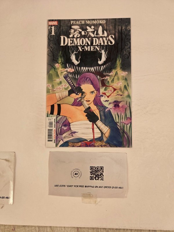 X-Men Demon Days #1 (Marvel Comics), raw comic book in NM condition — front cover