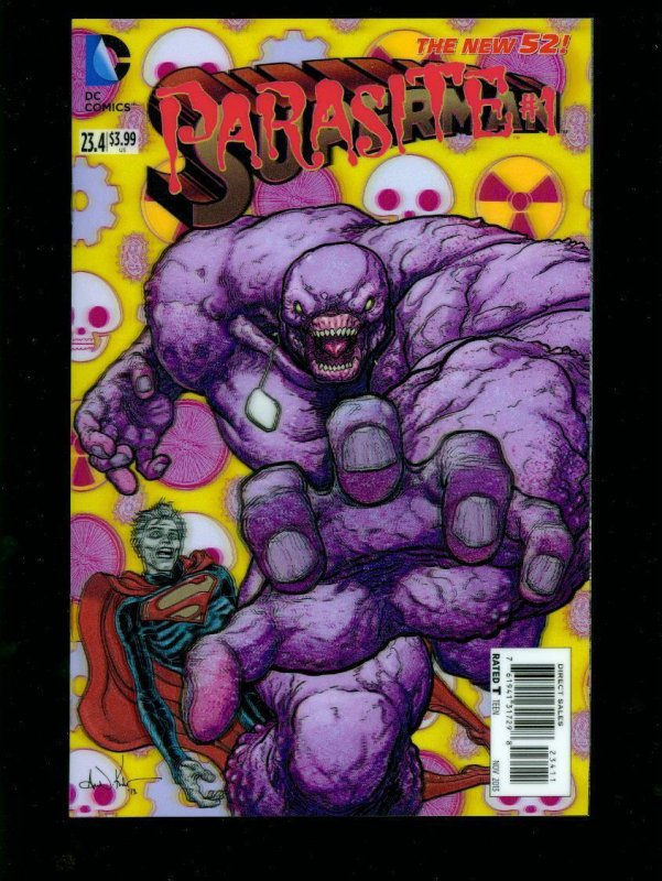 Superman #23 (DC Comics), raw comic book in NM condition — front cover