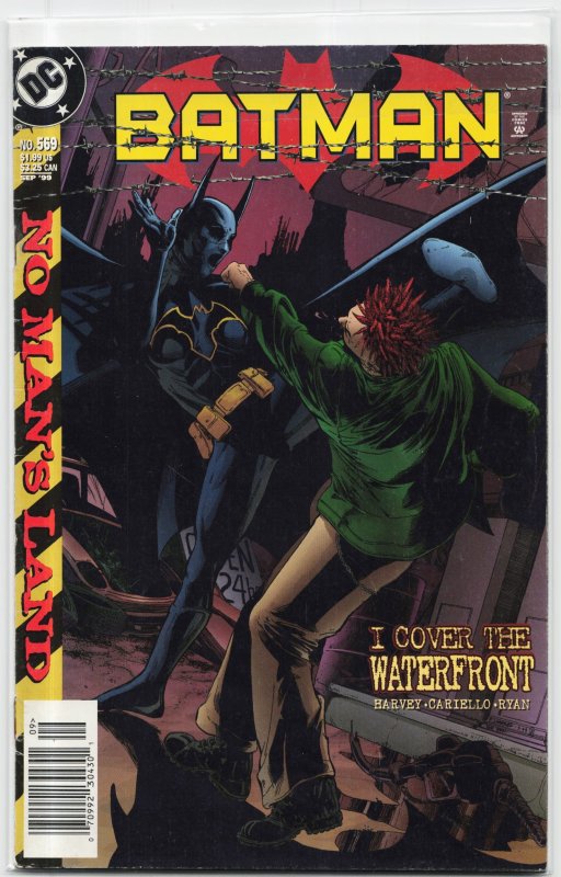 Batman #569 (DC Comics, 1999), raw, ungraded comic book — front cover