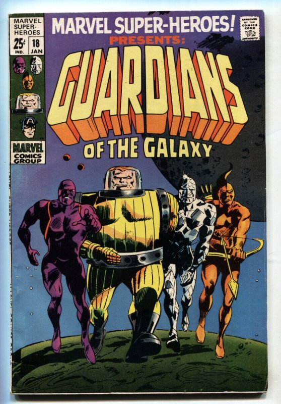 Marvel Super-Heroes #18 (Marvel Comics), raw comic book in FN/VF condition — front cover