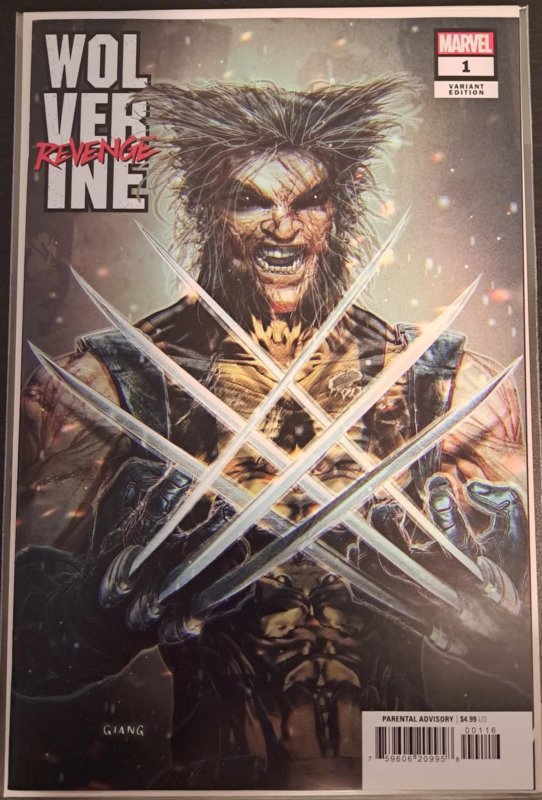 Wolverine: Revenge #1 (Marvel Comics, 2024), raw, ungraded comic book — front cover