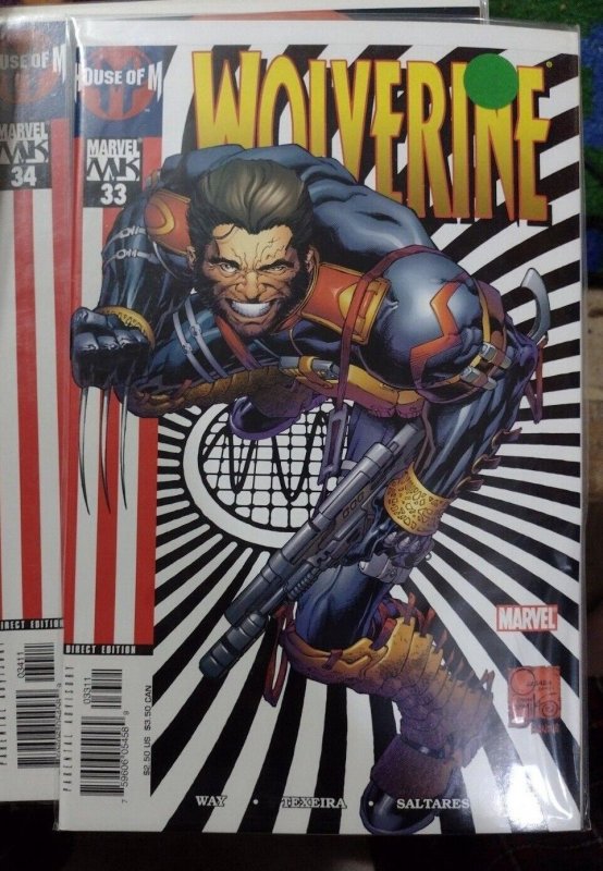 Wolverine #33 (Marvel Comics, 2005), raw, ungraded comic book — front cover