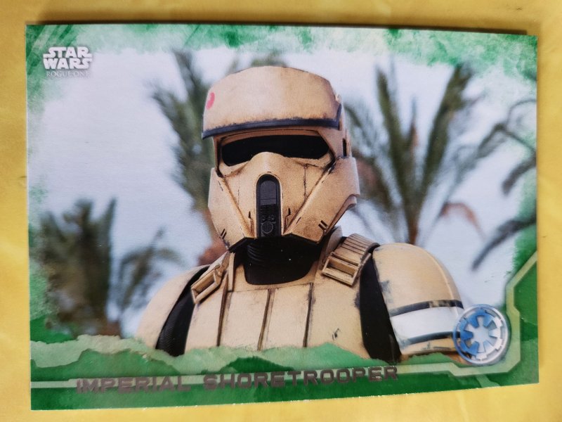 2017 Stars Wars: Rogue One Series 1 Green #41 (2017), raw, ungraded comic book — front cover