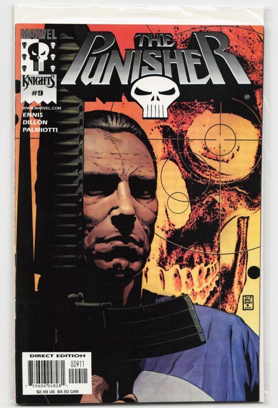 The Punisher #9 (Marvel Comics, 2000), raw, ungraded comic book — front cover