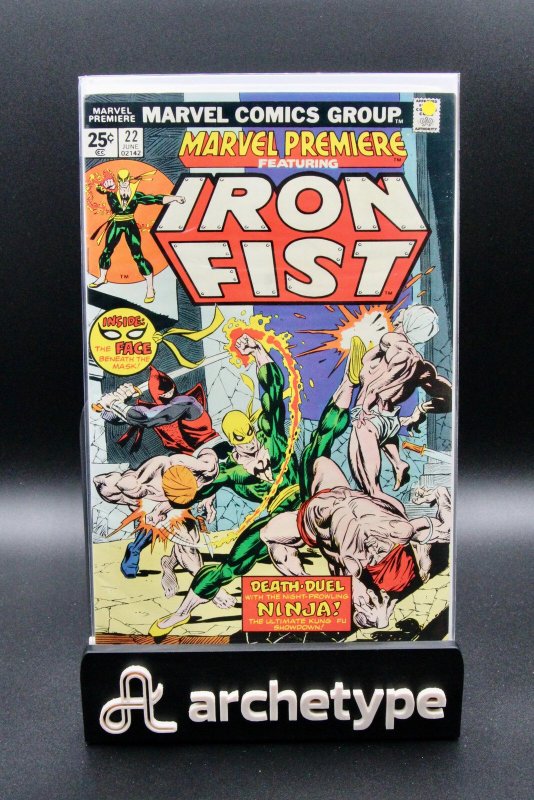 Marvel Premiere #22 (Marvel Comics, 1975), raw, ungraded comic book — front cover