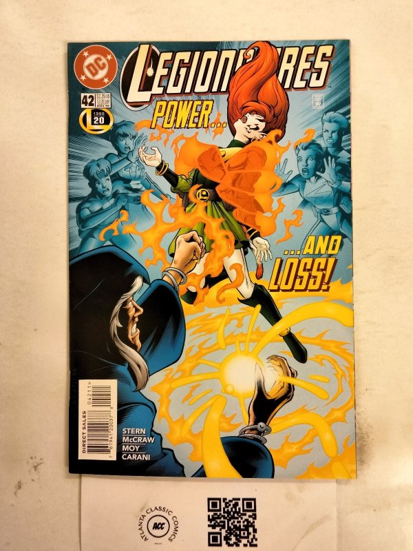 Legionnaires #42 (DC Comics), raw comic book in NM condition — front cover