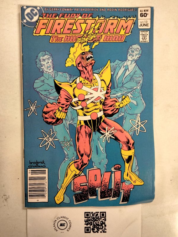 Firestorm the Nuclear Man #13 (DC Comics, 1983), raw comic book in VF condition — front cover