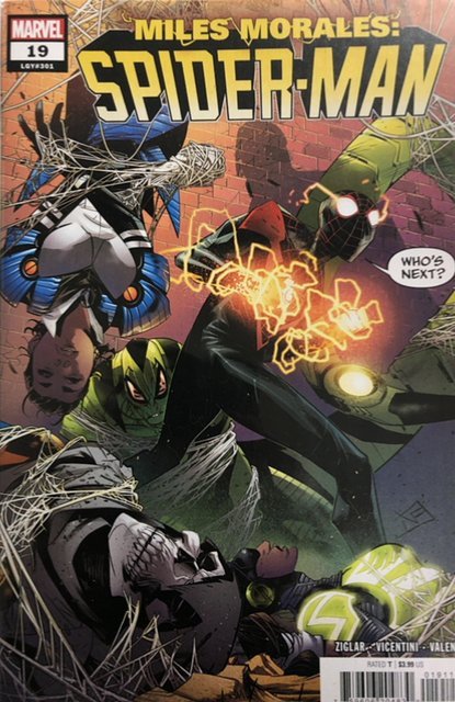 Miles Morales: Spider-Man #19 (Marvel Comics, 2024), raw, ungraded comic book — front cover