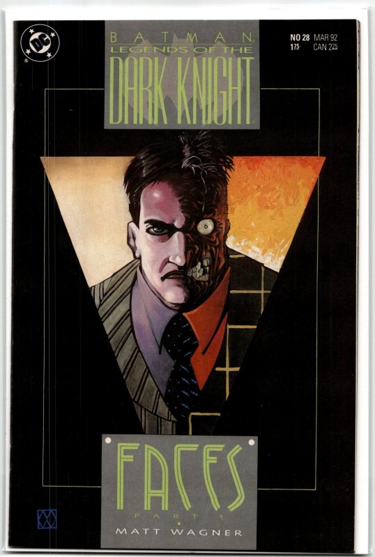 Legends of the Dark Knight #29 (1992), raw, ungraded comic book — front cover