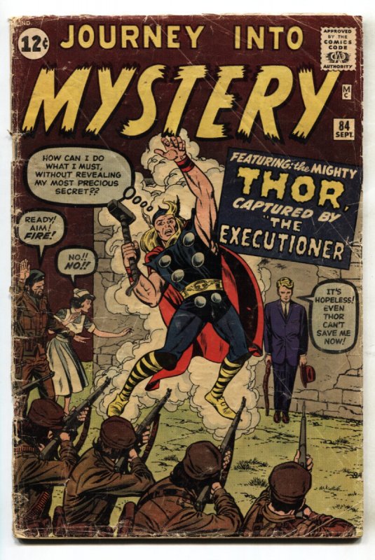 Journey into Mystery #84 - 1962 - Marvel - G - Comic Book (Marvel Comics, 1962), raw, ungraded comic book — front cover