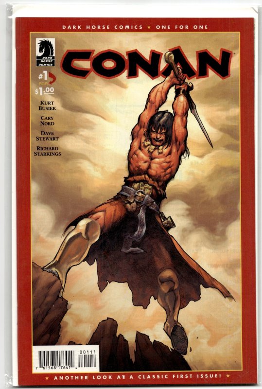 Conan: One for One (2010) Conan (Dark Horse Comics, 2010), raw, ungraded comic book — front cover