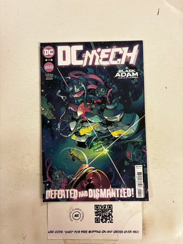 DC Mech #4 (DC Comics), raw comic book in NM condition — front cover