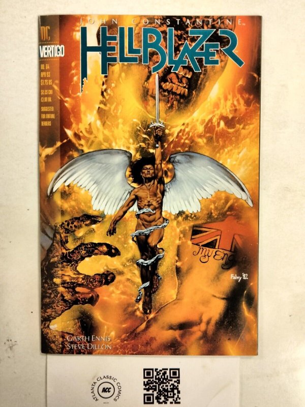 John Constantine Hellblazer #64 (DC Comics), raw comic book in NM condition — front cover