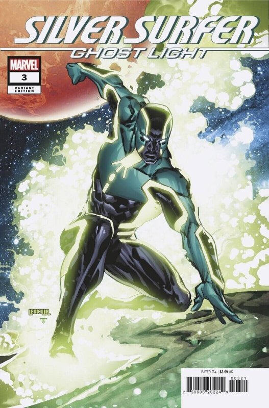 Silver Surfer: Ghost Light #3 (2023), raw comic book in NM condition — front cover