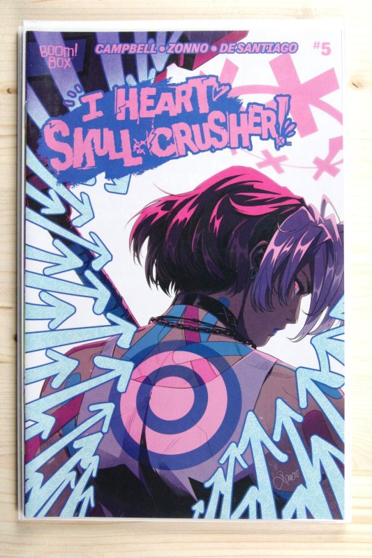 I Heart Skull-Crusher! #5 (Boom! Studios, 2024), raw comic book in NM+ 9.6 condition — front cover