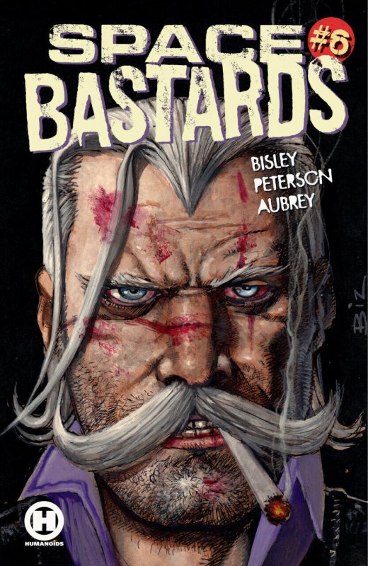 Space Bastards #6 (2021), raw comic book in VF/NM condition — front cover