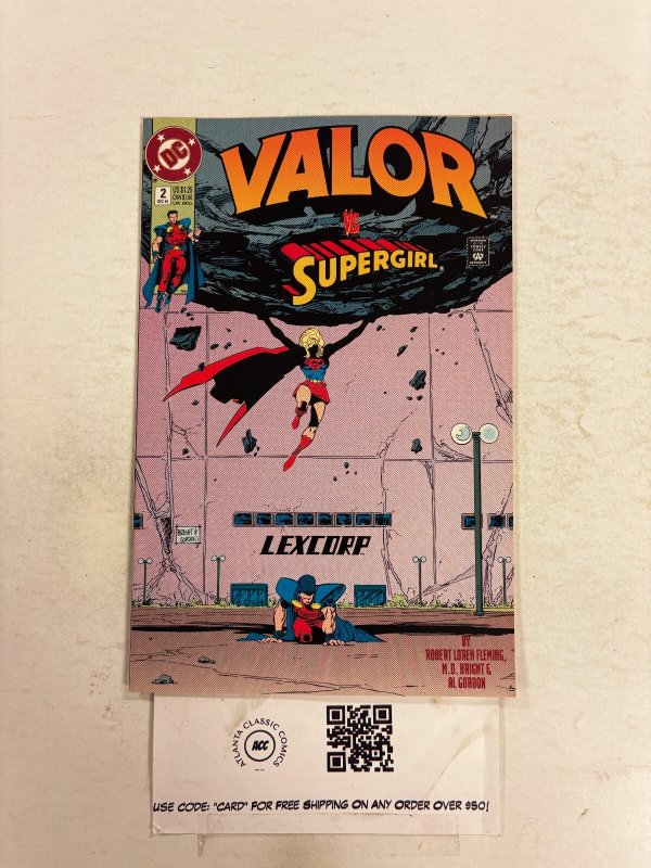 Valor #2 (DC Comics), raw comic book in NM condition — front cover