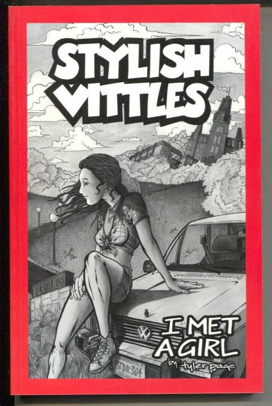 Stylish Vittles: I Met a Girl-Tyler Page-2002-PB-VG/FN, raw comic book in VG/FN condition — front cover