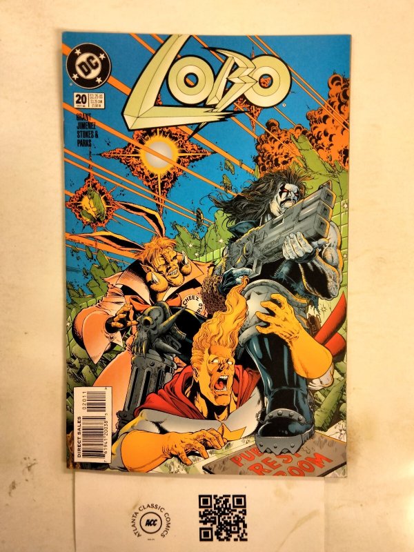 Lobo #20 (DC Comics), raw comic book in NM condition — front cover