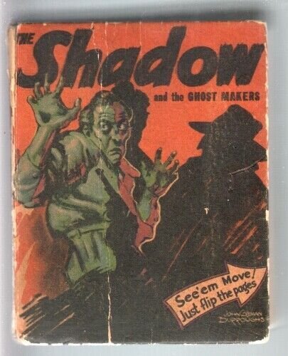 Shadow and the Ghost Makers-Big Little Book-#1495-1942-John Coleman Vg- (Whitman, 1942), raw comic book in VG- condition — front cover