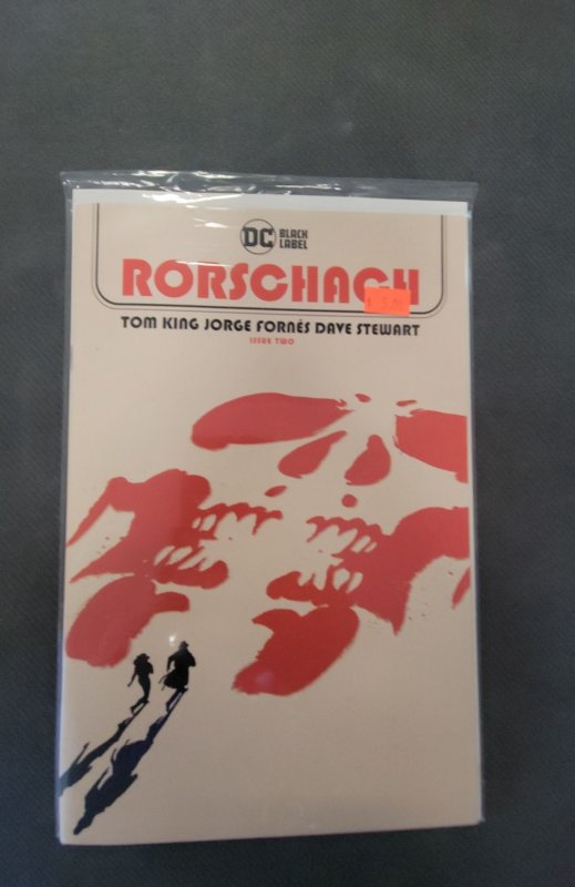 Rorschach #2 (DC Comics, 2021), raw, ungraded comic book — front cover