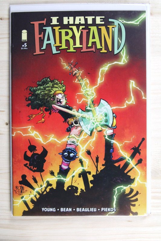 I Hate Fairyland #5 (2023), raw comic book in NM+ 9.6 condition — front cover