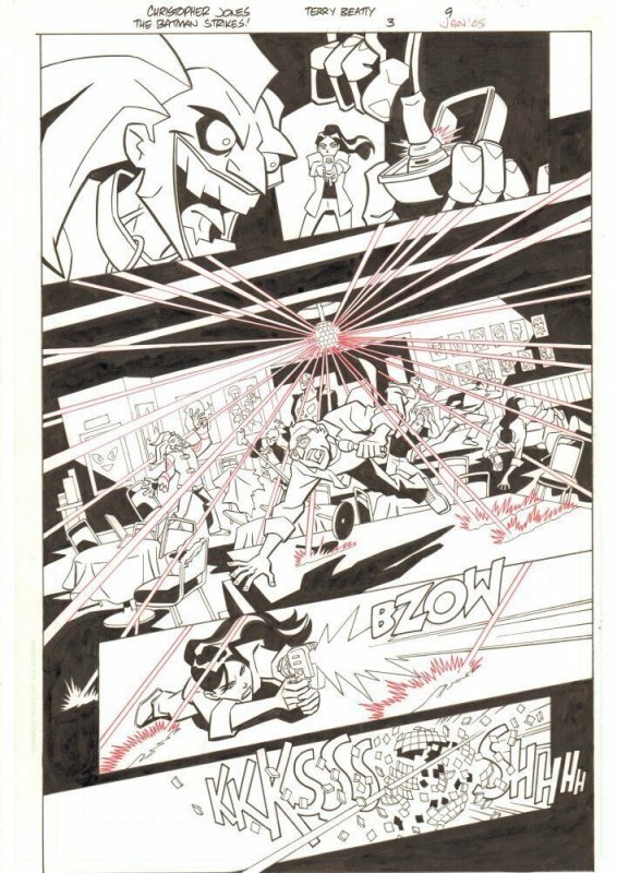 The Batman Strikes #3 (DC Comics, 2005), raw, ungraded comic book — front cover