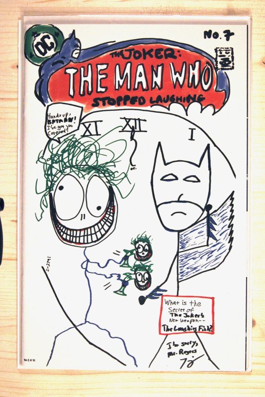 The Joker: The Man Who Stopped Laughing #7 (DC Comics, 2020), raw comic book in NM+ 9.6 condition — front cover