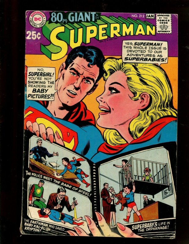 Superman #313 (DC Comics), raw comic book in 6.0 condition — front cover
