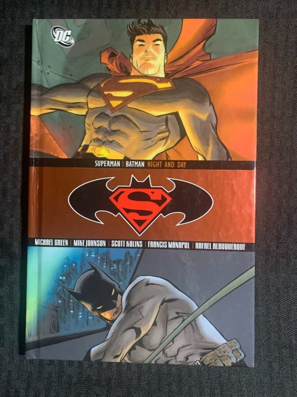 2010 Superman Batman Day and Night HC VF 8.0 1st DC Comics (DC Comics, 2010), raw comic book in VF 8.0 condition — front cover