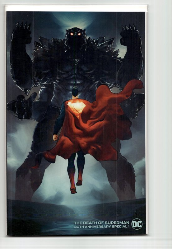 The Death of Superman 30th Anniversary Special Sarmento Cover (2022) Superman (2022), raw, ungraded comic book — front cover
