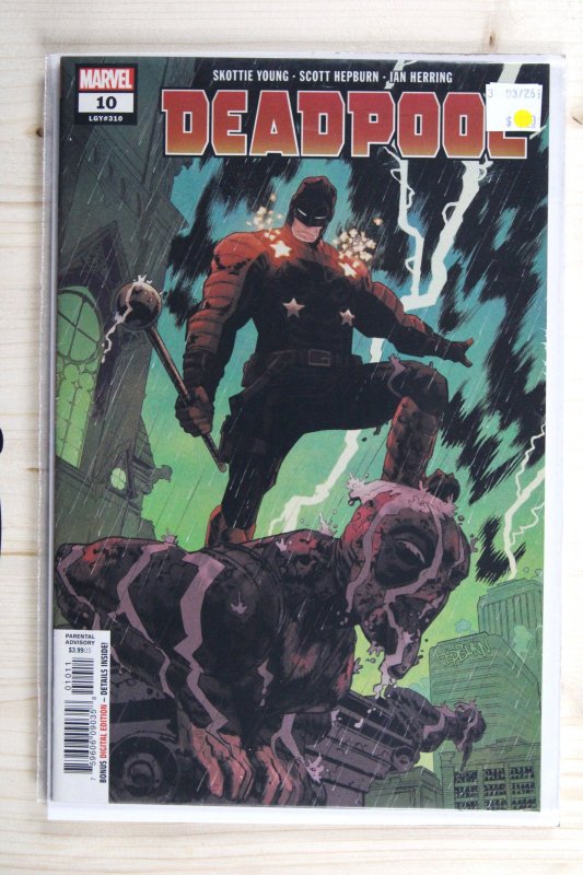 Deadpool #10 (Marvel Comics, 2013), raw comic book in NM 9.4 condition — front cover