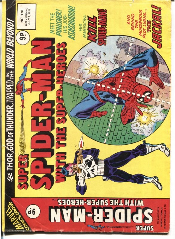 Amazing Spider-Man #129 (Marvel Comics), raw, ungraded comic book — front cover