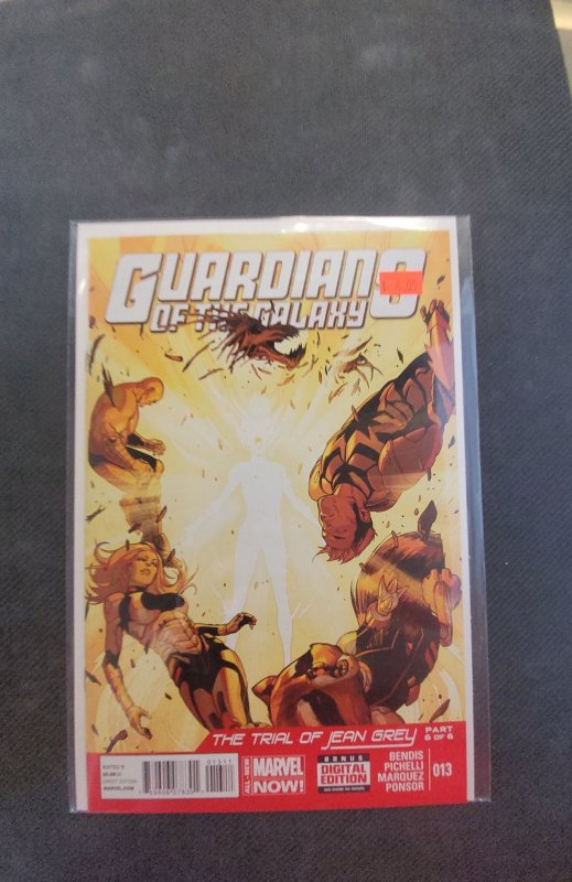 Guardians of the Galaxy #13 (Marvel Comics, 2014), raw, ungraded comic book — front cover