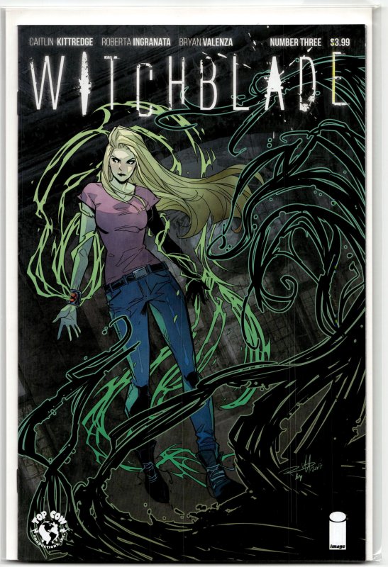 Witchblade #3 (Image Comics, 2018), raw, ungraded comic book — front cover