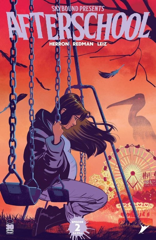 Skybound Presents Afterschool #2 (Image Comics, 2022), raw, ungraded comic book — front cover