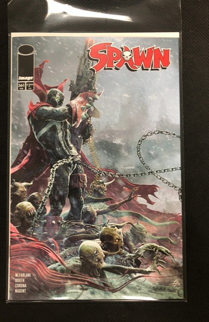 Spawn #361 (Image Comics, 2025), raw, ungraded comic book — front cover