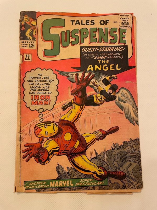 Tales of Suspense #49 (Marvel Comics), raw comic book in VG- condition — front cover