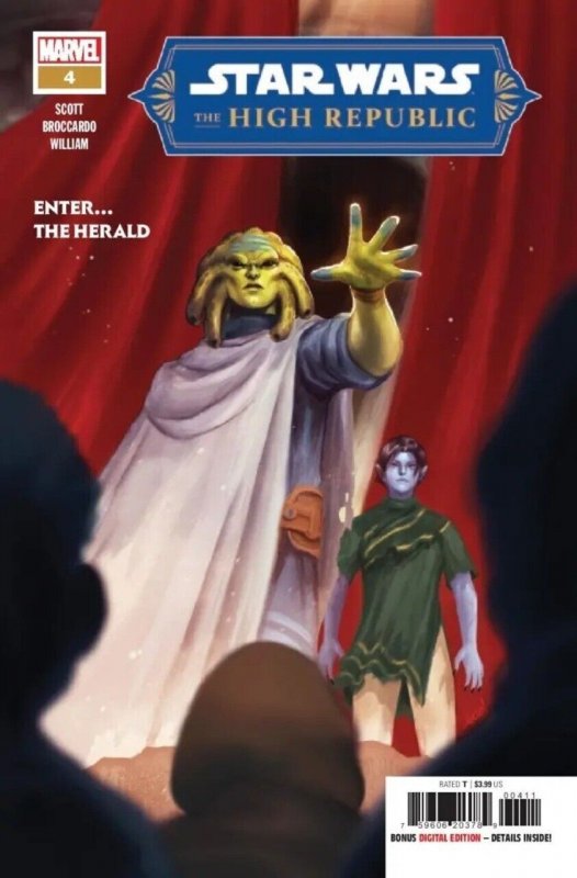 Star Wars: The High Republic #4 (Marvel Comics, 2022), raw comic book in NM condition — front cover
