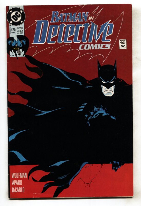 Detective #625 (DC Comics, 1991), raw comic book in FN condition — front cover
