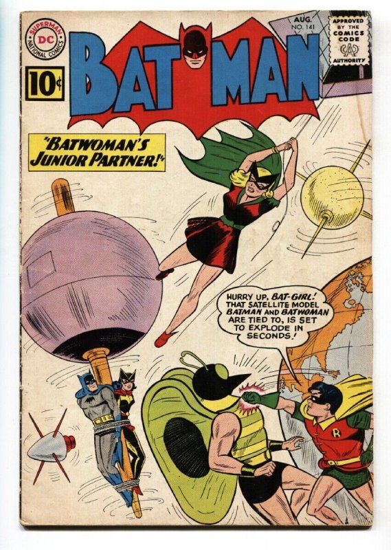 Batman #141 (DC Comics, 1961), raw, ungraded comic book — front cover