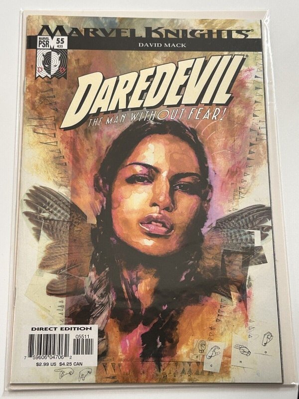 Daredevil #55 (Marvel Comics, 2004), raw comic book in NM 9.4 condition — front cover